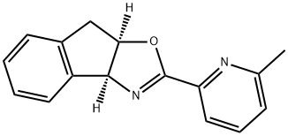 (3AS,8AR)-2-(6-甲基吡啶-2-基)-3A,8A-二氢-8H-茚并[1,2-D]恶唑 结构式