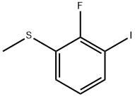 (2-Fluoro-3-iodophenyl)(methyl)sulfane 结构式