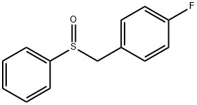 Benzene, 1-fluoro-4-[(phenylsulfinyl)methyl]-