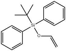 Benzene, 1,1'-[(1,1-dimethylethyl)(ethenyloxy)silylene]bis- Struktur