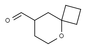 5-Oxaspiro[3.5]nonane-8-carboxaldehyde Structure