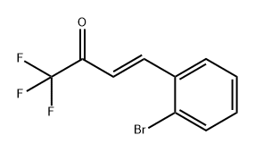 3-Buten-2-one, 4-(2-bromophenyl)-1,1,1-trifluoro-, (3E)- Structure