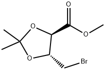 1,3-Dioxolane-4-carboxylic acid, 5-(bromomethyl)-2,2-dimethyl-, methyl ester, (4R,5R)-