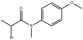 Propanamide, 2-bromo-N-(4-methoxyphenyl)-N-methyl-