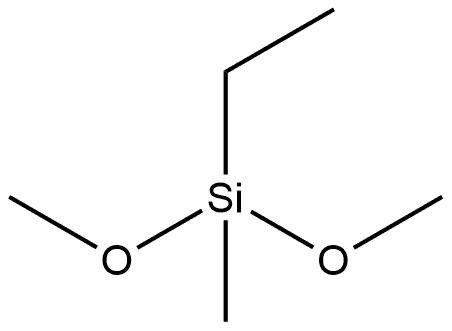Silane, ethyldimethoxymethyl- 结构式
