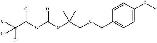 2-[(4-Methoxyphenyl)methoxy]-1,1-dimethylethyl 1,2,2,2-tetrachloroethyl carbonate
