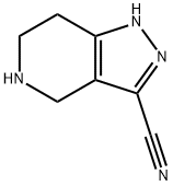 1541156-04-0 1H-Pyrazolo[4,3-c]pyridine-3-carbonitrile, 4,5,6,7-tetrahydro-