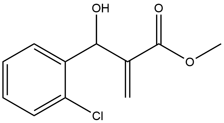 Benzenepropanoic acid, 2-chloro-β-hydroxy-α-methylene-, methyl ester