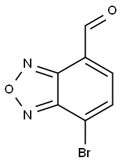 2,1,3-Benzoxadiazole-4-carboxaldehyde, 7-bromo-,1543042-66-5,结构式
