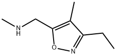 5-Isoxazolemethanamine, 3-ethyl-N,4-dimethyl- Structure