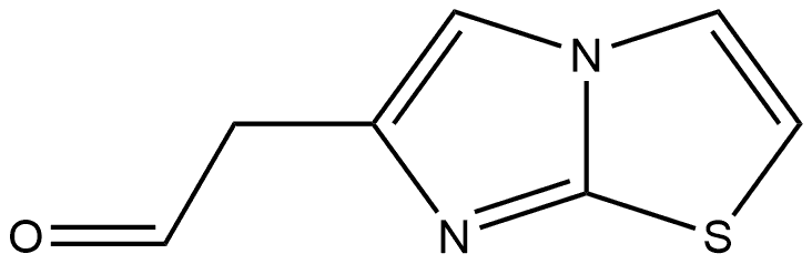 Imidazo[2,1-b]thiazole-6-acetaldehyde 结构式