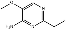 2-乙基-5-甲氧基嘧啶-4-胺 结构式