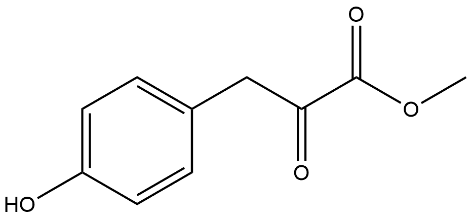 Benzenepropanoic acid, 4-hydroxy-α-oxo-, methyl ester