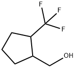 2-(trifluoromethyl)cyclopentyl]methanol Structure