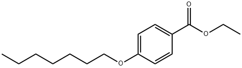 Benzoic acid, 4-(heptyloxy)-, ethyl ester Structure
