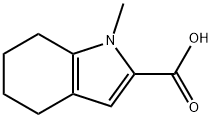 4,5,6,7-Tetrahydro-1-methyl-1H-indole-2-carboxylic acid Structure