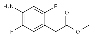 1552321-27-3 Benzeneacetic acid, 4-amino-2,5-difluoro-, methyl ester