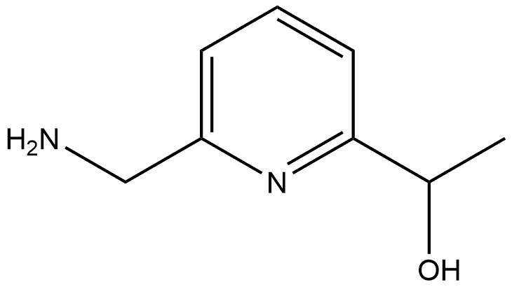 6-(Aminomethyl)-α-methyl-2-pyridinemethanol Struktur