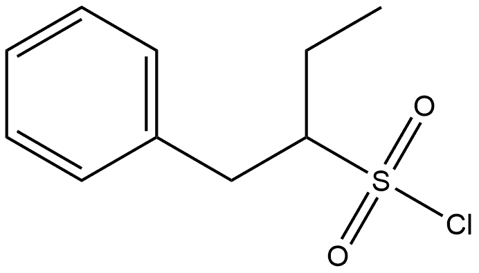 1-phenylbutane-2-sulfonyl chloride,1553396-48-7,结构式