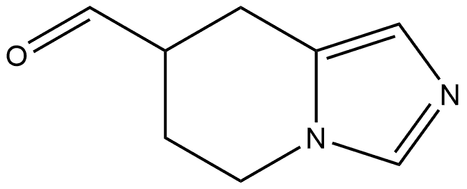 5,6,7,8-Tetrahydroimidazo[1,5-a]pyridine-7-carboxaldehyde Structure