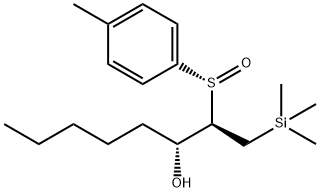 (2R,3R)-2-(p-Tolylsulfinyl)-1-(trimethylsilyl)octan-3-ol|