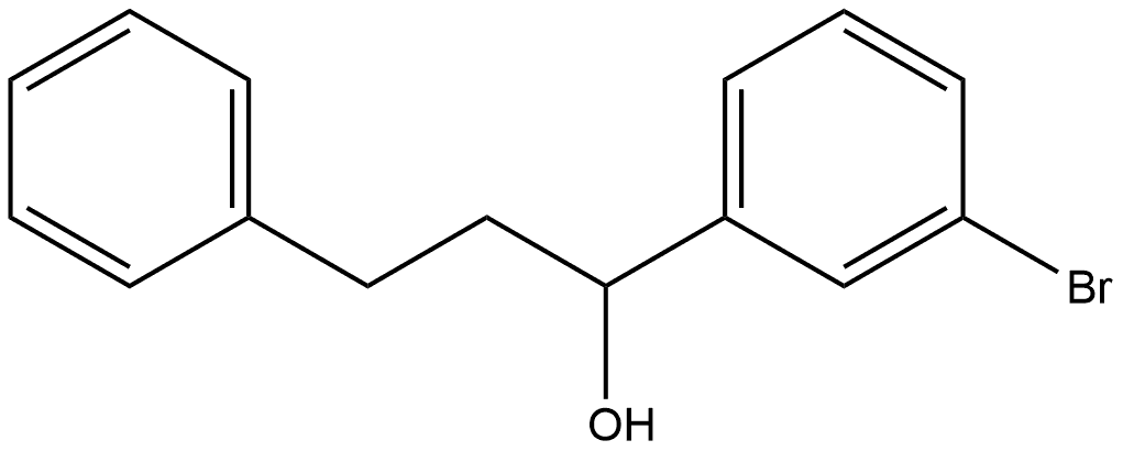 Benzenepropanol, α-(3-bromophenyl)-