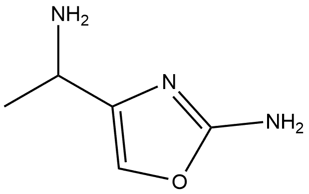 4-(1-aminoethyl)oxazol-2-amine Structure