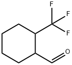 2-(trifluoromethyl)cyclohexane-1-carbaldehyde Struktur