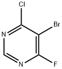Pyrimidine, 5-bromo-4-chloro-6-fluoro- Struktur