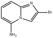 Imidazo[1,2-a]pyridin-5-amine, 2-bromo- Structure