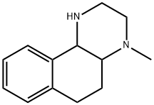 Benzo[f]quinoxaline, 1,2,3,4,4a,5,6,10b-octahydro-4-methyl- Struktur