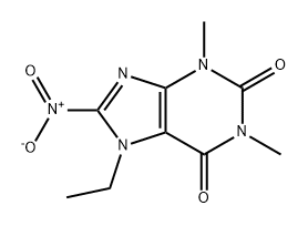 1H-Purine-2,6-dione, 7-ethyl-3,7-dihydro-1,3-dimethyl-8-nitro-