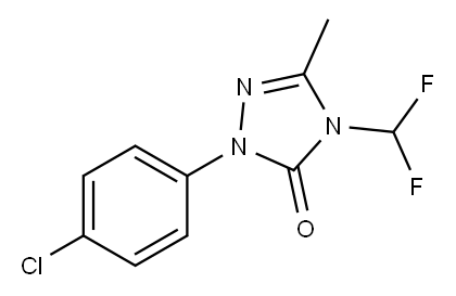 155645-96-8 3H-1,2,4-Triazol-3-one, 2-(4-chlorophenyl)-4-(difluoromethyl)-2,4-dihydro-5-methyl-