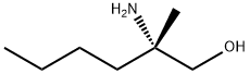 (S)-2-氨基-2-甲基己-1-醇 结构式