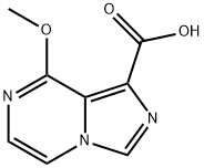 8-methoxyimidazo[1,5-a]pyrazine-1-carboxylic acid 结构式
