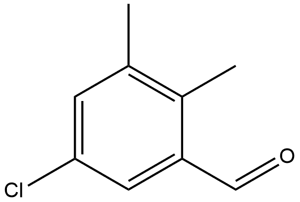 5-Chloro-2,3-dimethylbenzaldehyde,1557705-04-0,结构式