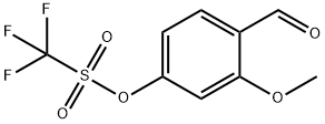 Methanesulfonic acid, 1,1,1-trifluoro-, 4-formyl-3-methoxyphenyl ester