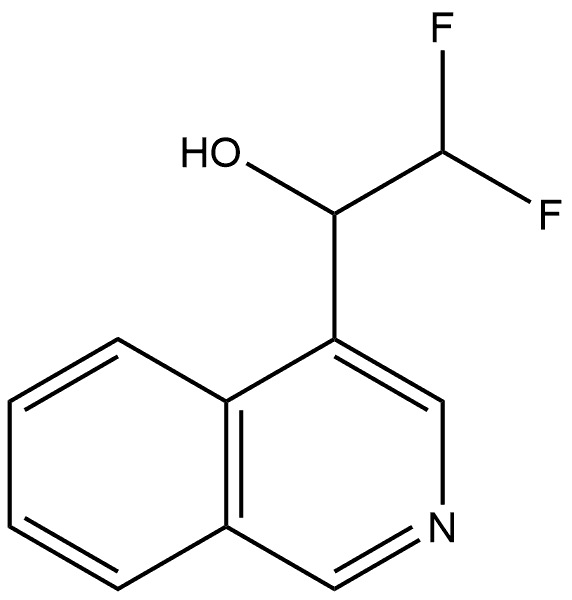 α-(Difluoromethyl)-4-isoquinolinemethanol Structure