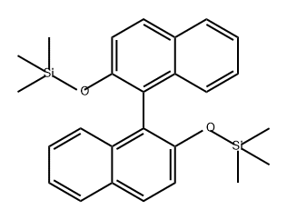 1,1'-Binaphthalene, 2,2'-bis[(trimethylsilyl)oxy]- Structure