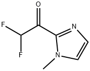 2,2-difluoro-1-(1-methyl-1H-imidazol-2-yl)ethan-1- one Structure