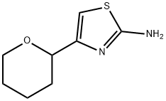 4-(oxan-2-yl)-1,3-thiazol-2-amine 结构式