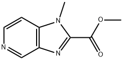 1H-Imidazo[4,5-c]pyridine-2-carboxylic acid, 1-methyl-, methyl ester Structure