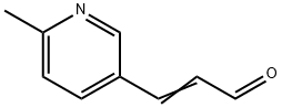 3-(6-methylpyridin-3-yl)prop-2-enal Struktur