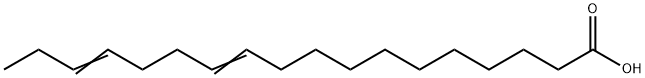 11,15-Octadecadienoic acid Structure