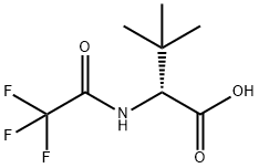 3-甲基-N-(2,2,2-三氟乙酰基)-D-缬氨酸,1568066-82-9,结构式