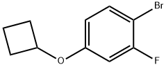 1-bromo-4-cyclobutoxy-2-fluorobenzene Structure