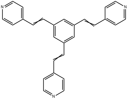 1,3,5-三(2-(吡啶-4-基)乙烯基)苯, 157131-39-0, 结构式