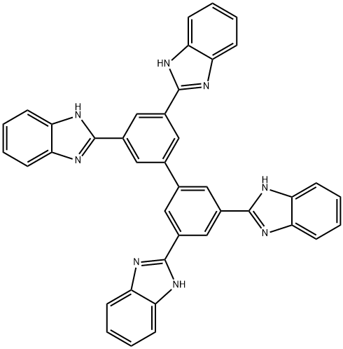 3,3',5,5'-四(1H-苯并[D]咪唑-2-基)-1,1'-联苯 结构式