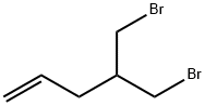 1-Pentene, 5-bromo-4-(bromomethyl)- 结构式