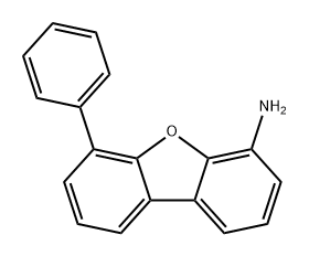 4-Dibenzofuranamine, 6-phenyl- Structure